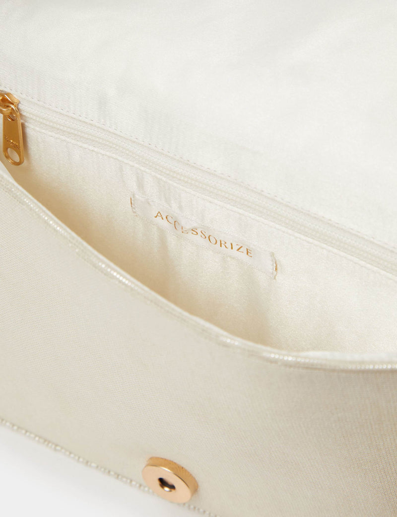 Accessorize embellished shell shoulder bag, UK version