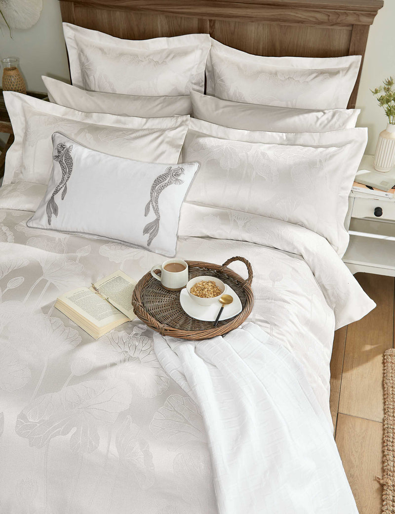 Cotton Rich Lotus Leaf Duvet Cover - British product