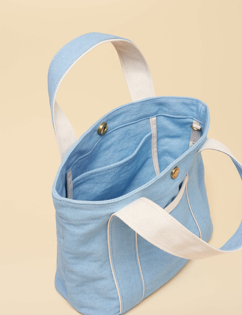 Joules mini cross body tote bag cotton rich - British product