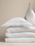 Cotton rich mini waffle bedding set - British product