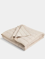 M&S Cotton Rich Quilted Throw- Buy online at McGrocer