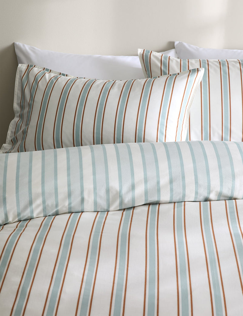Single striped bedding set - British product