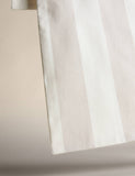 Cotton rich striped table runner - British product