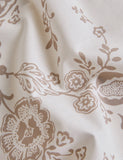Cotton rich trailing floral bedding set, imported from the UK