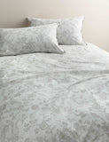 Cotton rich trailing floral bedding set, imported from the UK