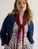 M&S Seasalt Cornwall Cotton Rich Triangle Scarf- Buy online at McGrocer