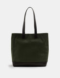 M&S cotton twill tote bag with magnetic closure - British product