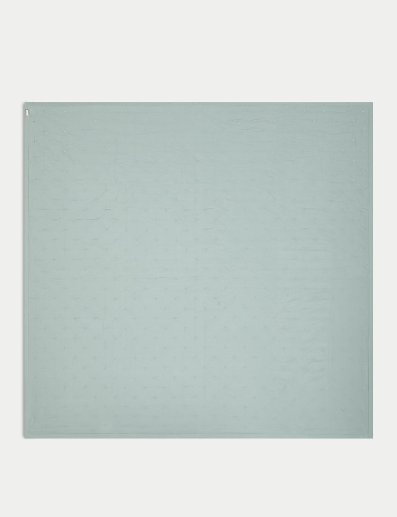 M&S cotton linen bedspread, imported from the UK