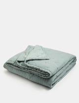 M&S M&S X Fired Earth Cotton with Linen Bedspread- Buy online at McGrocer
