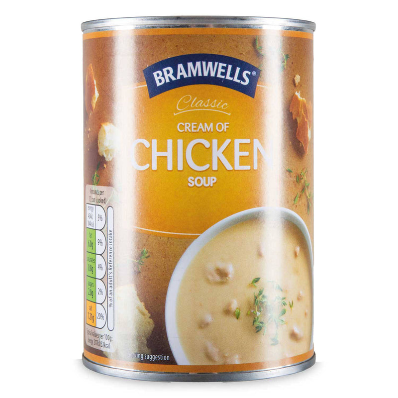 Cream of chicken soup in a 400g can (British brand)