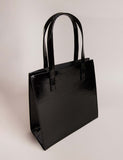 Ted Baker Crinion patent small tote bag (British brand)
