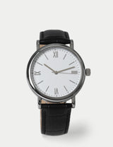 M&S Croc Leather Classic Watch- Buy online at McGrocer