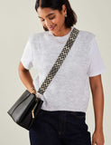 Accessorize cross body bag with zipped compartment (British brand)