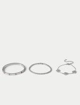 M&S Cubic Zirconia Multi Pack Bracelets- Buy online at McGrocer