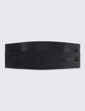 Moss pleated cummerbund formal accessory - British product