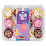 Cupcake platter 12 pack with frosting - British product
