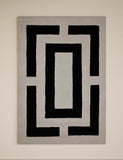M&S Kelly Hoppen cut rectangular wool rug - British product