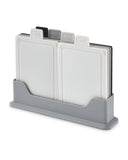 Cutting board set with stand for food prep, UK version