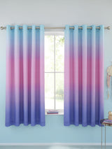Next Catherine Lansfield Multi Ombre Rainbow Eyelet Curtains 168cm x 183cm- Buy online at McGrocer