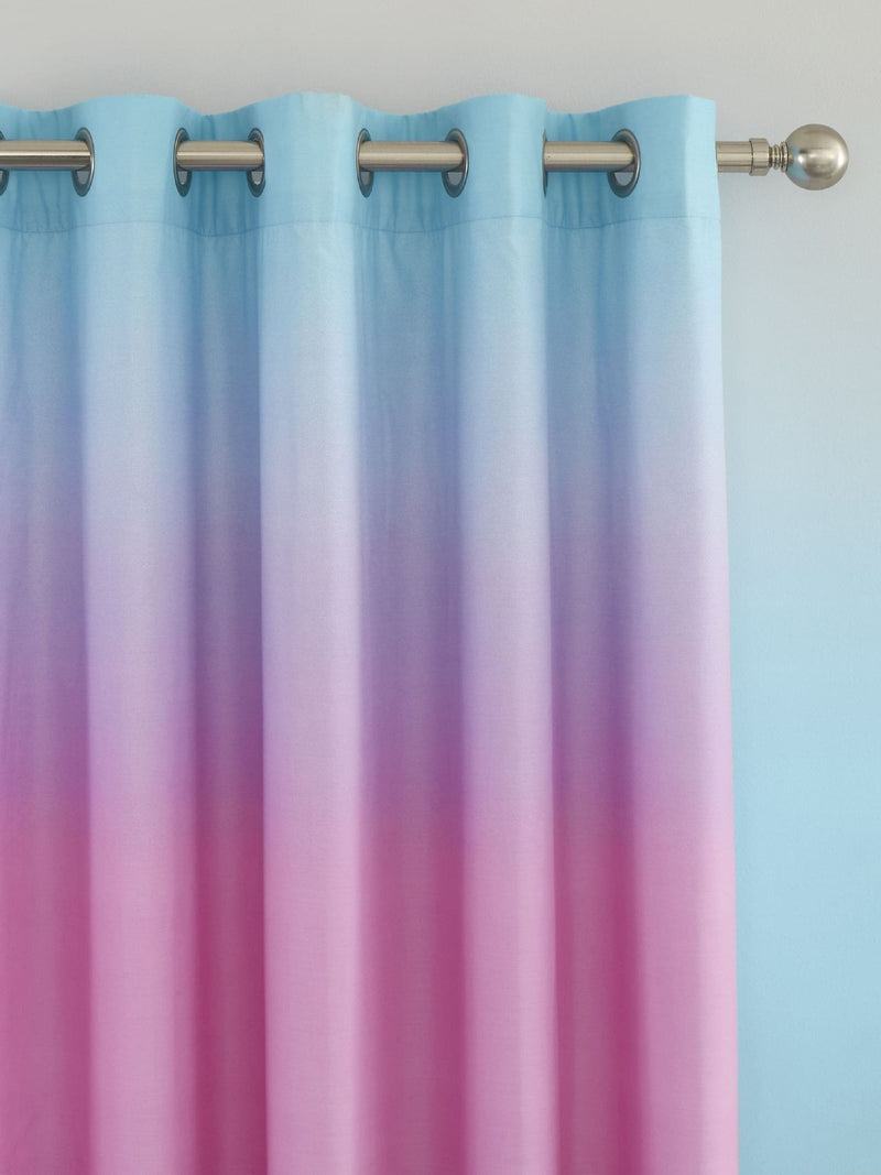 Catherine Lansfield ombre rainbow curtains 168x183cm, UK version