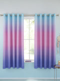 Catherine Lansfield ombre rainbow curtains 168x183cm, UK version