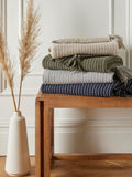 Drift Home grey quinn throw 180x130cm - British product