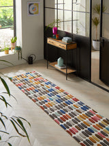Next Multicoloured Sketch Runner Rug- Buy online at McGrocer