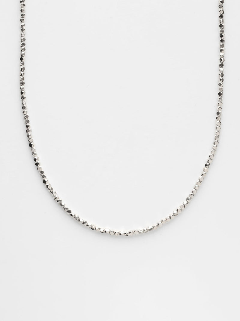 Carrie Elizabeth Silver Plated Soleil Chain Necklace (British brand)