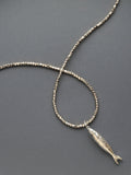 Carrie Elizabeth Silver Plated Soleil Chain Necklace (British brand)
