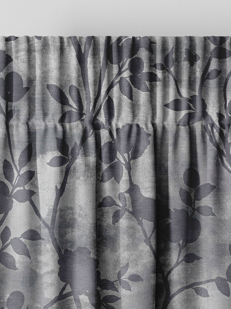 Laura Ashley Dove Grey Eglantine made to measure curtains - British product