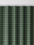 Laura Ashley smoke green gingham curtains (British brand)