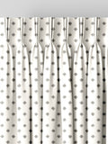 Laura Ashley steel grey star curtains made to measure - British product