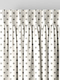 Laura Ashley steel grey star curtains made to measure - British product