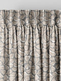 Laura Ashley Almond Brown Maidenhair woven curtains (British brand)