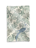 Laura Ashley Osterley bird print made-to-measure curtains Seaspray Blue, UK version