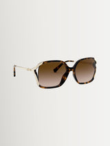Next Coach Brown L1116 Round Sunglasses- Buy online at McGrocer