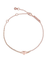 Next Ted Baker Rose Gold Tone Tiny Heart Adjustable Bracelet 14.5-19.5cm- Buy online at McGrocer