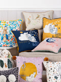 Peter Rabbit Multi Florelli Ditsy Bloom cushion (British brand)