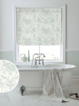 Next Laura Ashley Duck Egg Tuileries 100% Cotton Made to Measure Roman Blind- Buy online at McGrocer