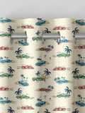 Cath Kidston fast cars made to measure curtains, imported from the UK