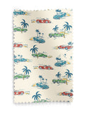 Cath Kidston fast cars made to measure curtains, imported from the UK