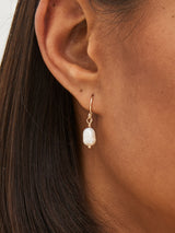 Next Gold Tone Freshwater Pearl Delicate Earrings- Buy online at McGrocer