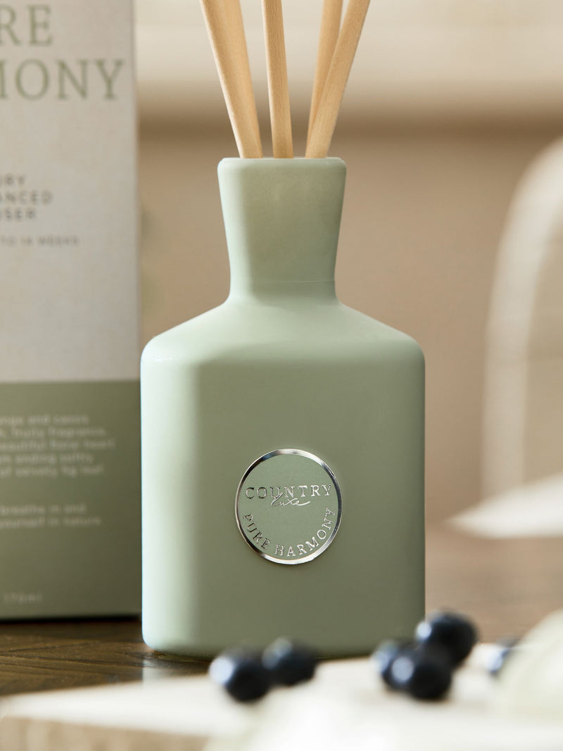 Country Luxe orange and geranium reed diffuser 170ml - British product
