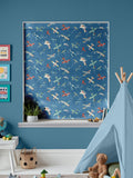 Cath Kidston kids planes roman blind made to measure (British brand)