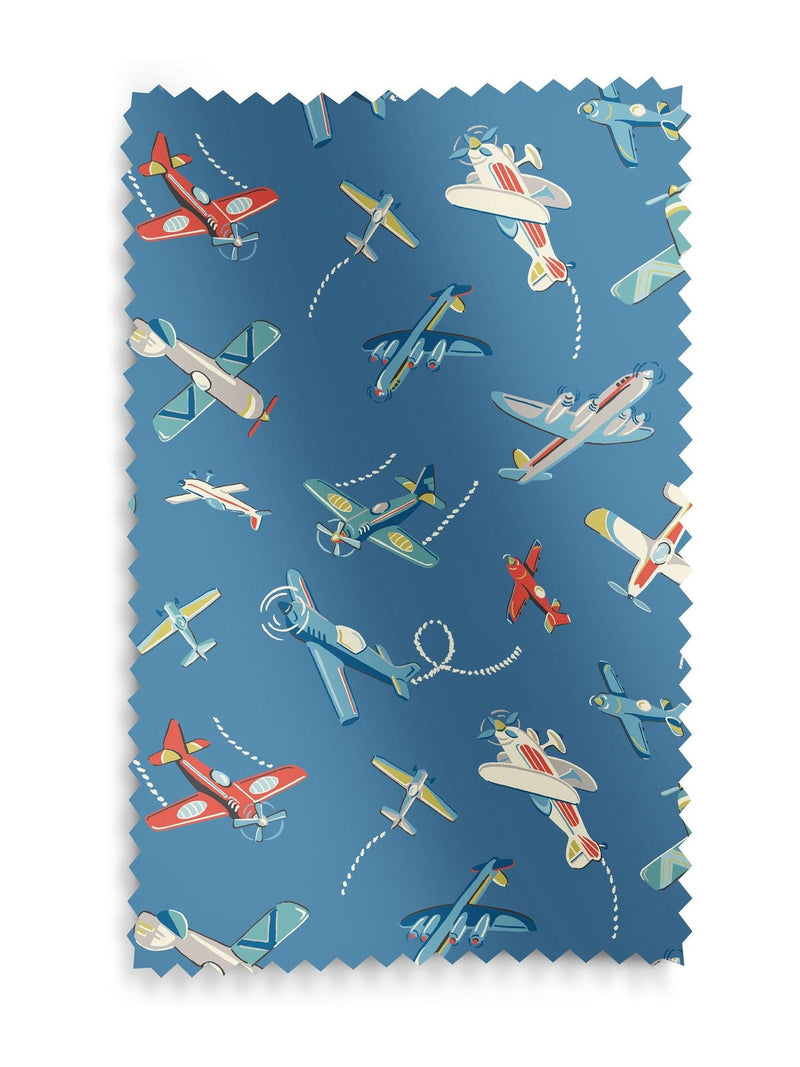 Cath Kidston kids planes roman blind made to measure (British brand)