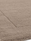 Asiatic Rugs York taupe wool rug 68x240cm, imported from the UK