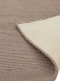 Asiatic Rugs York taupe wool rug 68x240cm, imported from the UK