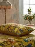 EW Edinburgh Weavers yellow floral duvet cover set - British product