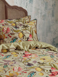 EW by Edinburgh Weavers Grey Morton Timeless Tribute Floral duvet cover and pillowcase set - British product