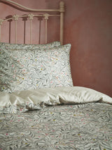 Next EW by Edinburgh Weavers Green Malory Duvet Cover and Pillowcase Set- Buy online at McGrocer